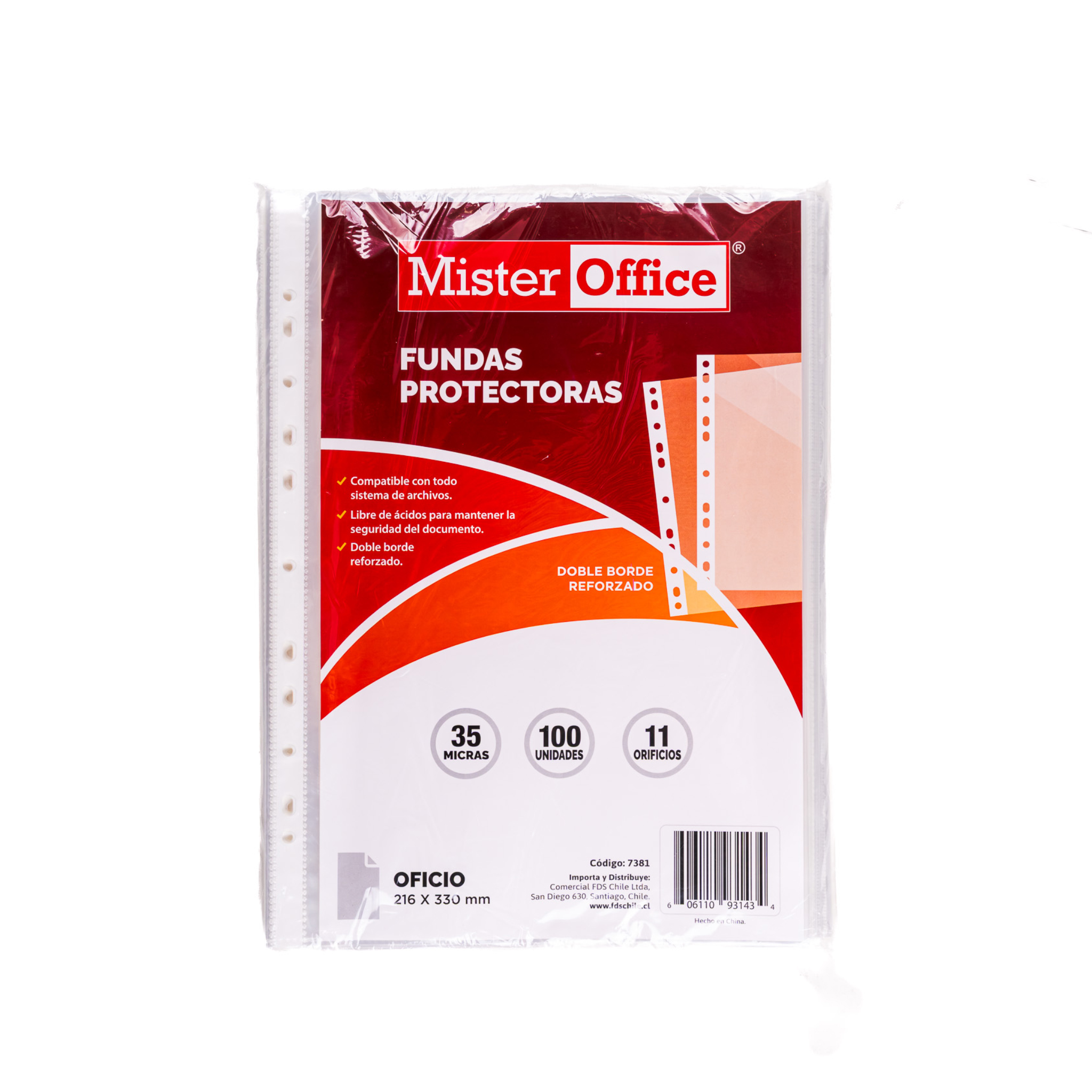 Fundas protectoras Mister Office